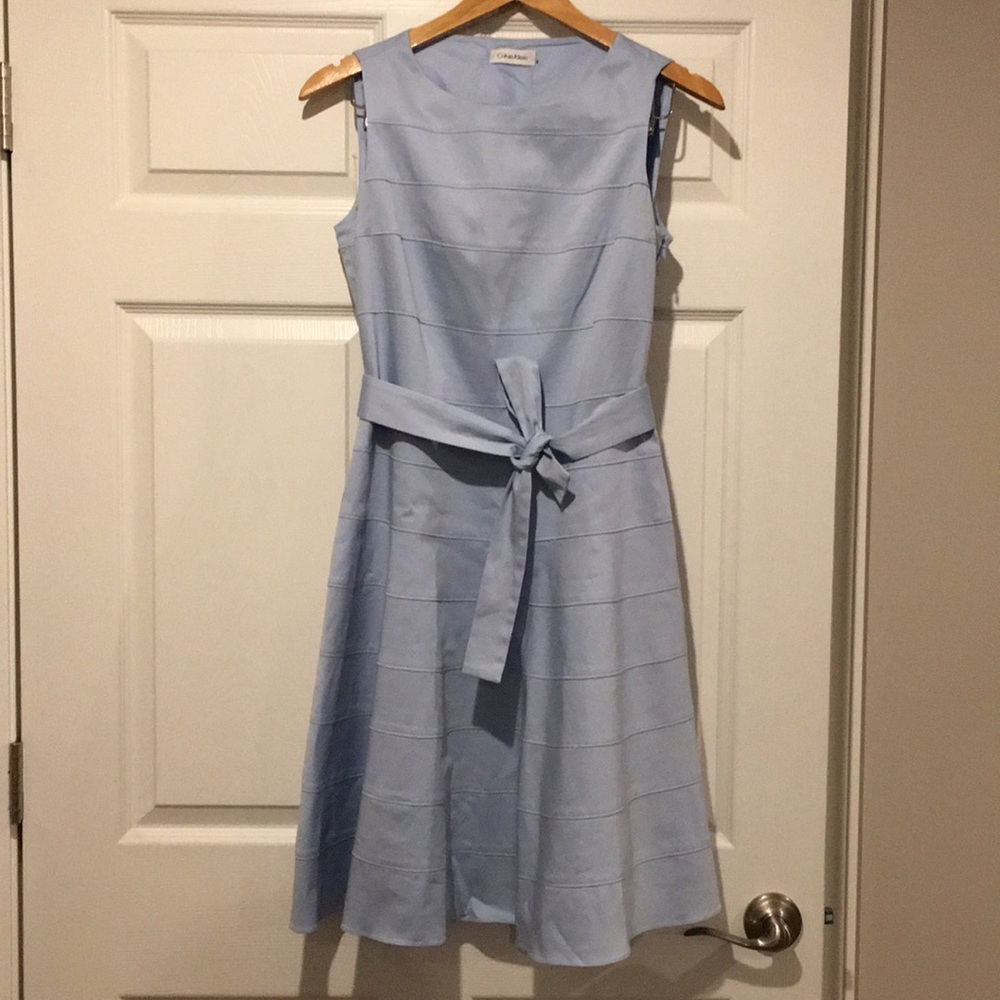 Calvin Klein Baby Blue Dress